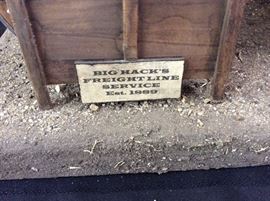 Prison Art Hand Crafted Covered Wagon