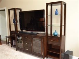 3-Piece media center (TV not for sale)