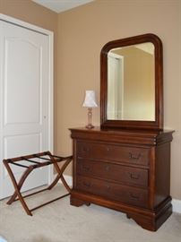 Matching Liberty Furniture dresser with mirror
