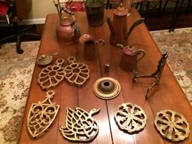 Brass and Copper Deco