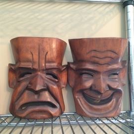 Tragedy/Comedy Mas ks