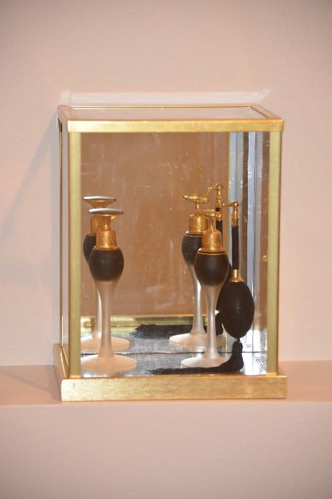1920's DeVilbiss perfume atomizer and dauber