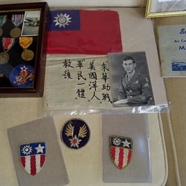 More items from his service in China & India...all original items from his years in service.