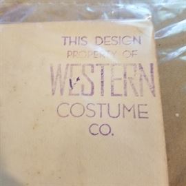 Stamped on one of the costume designs.....