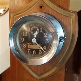 Seth Thomas Mark I Boat Clock (not tested)