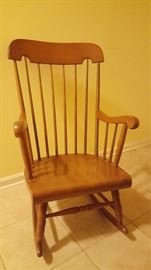 wood rocking chair
