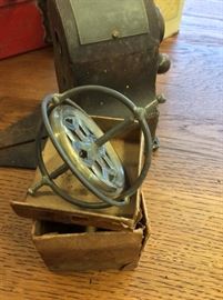 Vintage Antique Gyroscope in box