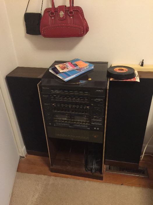 Record player and stereo!