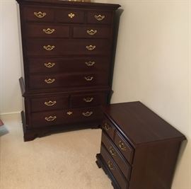 Thomasville dresser, nightstand