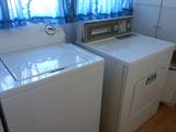 Washer and dryer