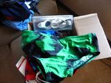 Speedos and swim goggles
