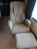 Recliner and ottoman