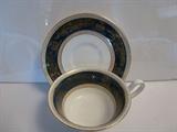 One of dozens of teacups and saucers. England