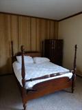 Vintage four poster bed