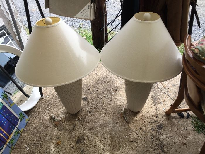 Pair of lamps $50