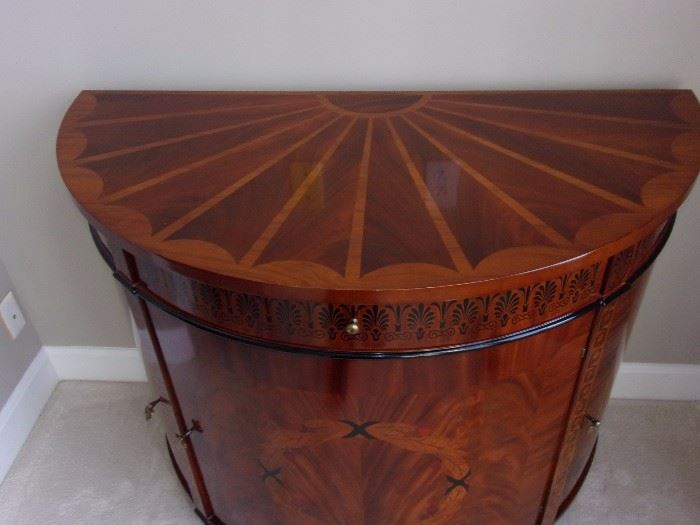 Empire Craftsman - Stunning Half Circle Sideboard Buffet Cabinet