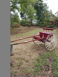 Meadowbrook style horse cart