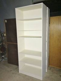 White Shelving Unit

