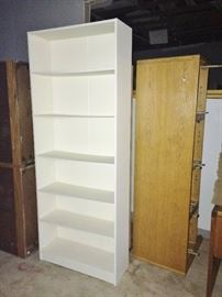 White Shelving Unit
