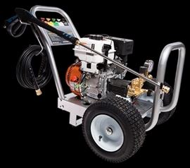 Retails New $1250 Universal Power Model PW-3000 Industrial Mobile Gas Extremely High Pressure Washer Approx. Run Time: 4.3 Hrs. @ 50% Load New Never Used In Original Packaging With Warranty!
