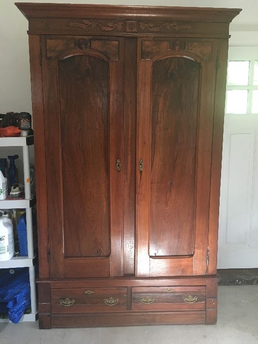 Antique Victorian Era Armoire - For sale now at $550 or BO