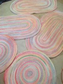 Capel Chenille Round Oval Braided rugs