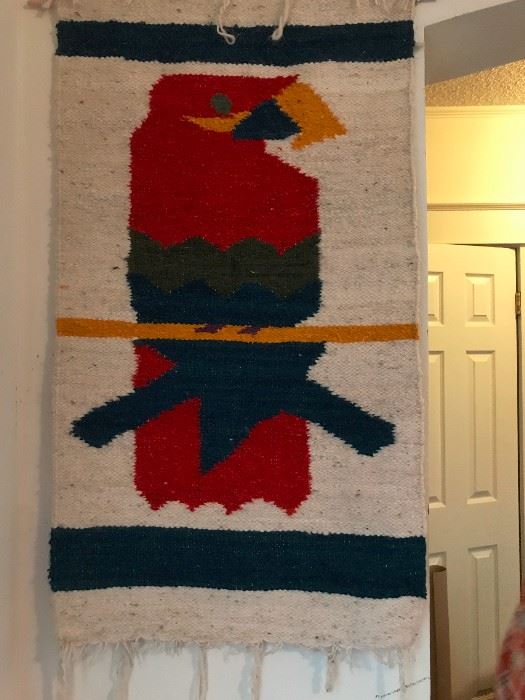 Textile wall hanging.