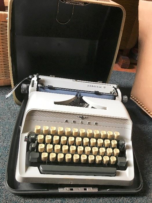 Vintage Adler typewriter.