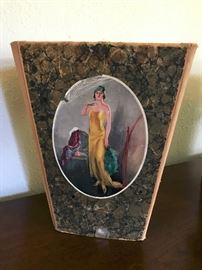 Very interesting trash basket made of paper!