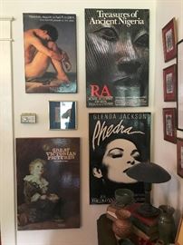 Photos are professionally framed.