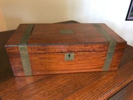 This is another antique writing desk.