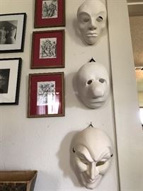 Very interesting masks in excellent condition.