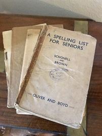 Antique spelling book.