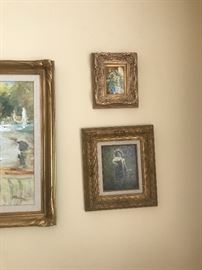 Collection of over 20 paintings