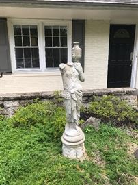Outdoor garden statue