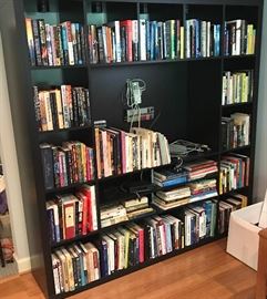 Books throughout the house - more than the photos show.