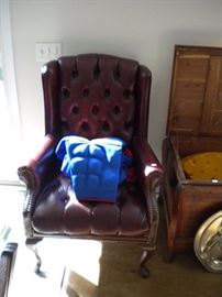 Leather chair
