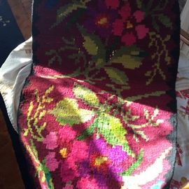 Lots of hand woven textiles/ ethnic clothes and fabrics 