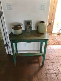 Rustic side table