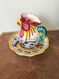 Rooster pitcher