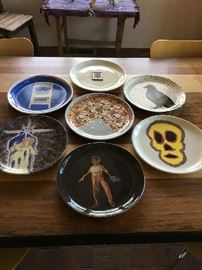NM Museum of Art Plate Project, David Bradley, etc