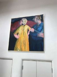 Gail Siptak oil 'Interlude'