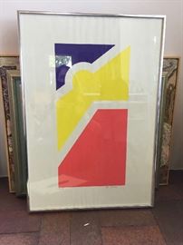 B Goldy serigraph