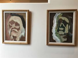 Sterling Strausser oil portraits