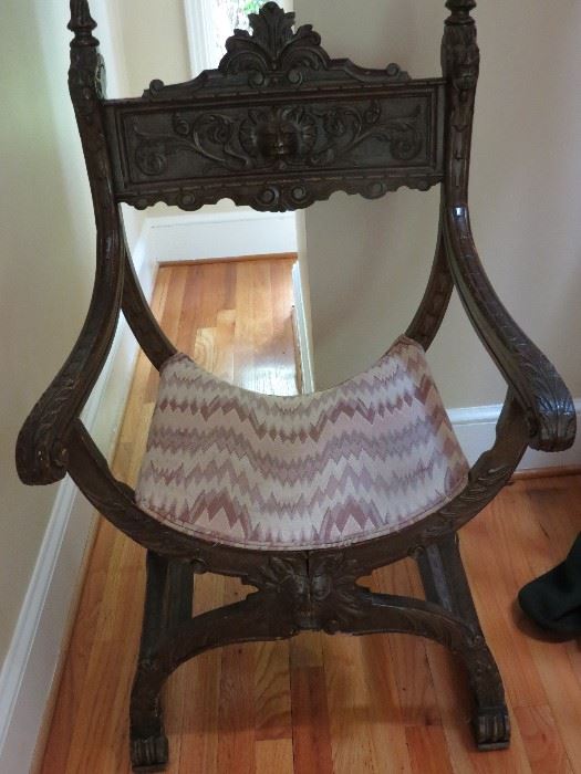 Antique "Queen" chair