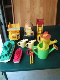 vintage sand box toys