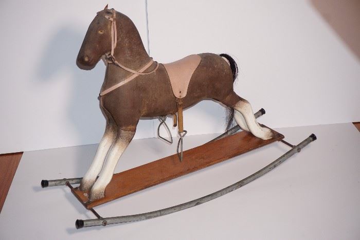 Lot 2 Antique Rocking Horse  TO BE AUCTIONED [ONLINE ONLY]