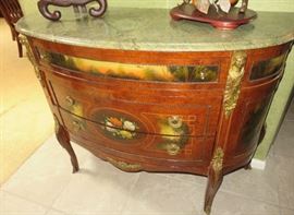 Marble Top Console Foyer Table Made in Egypt