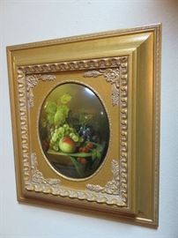 Gilt Still Life Fruit Picture Hide A Key Frame
