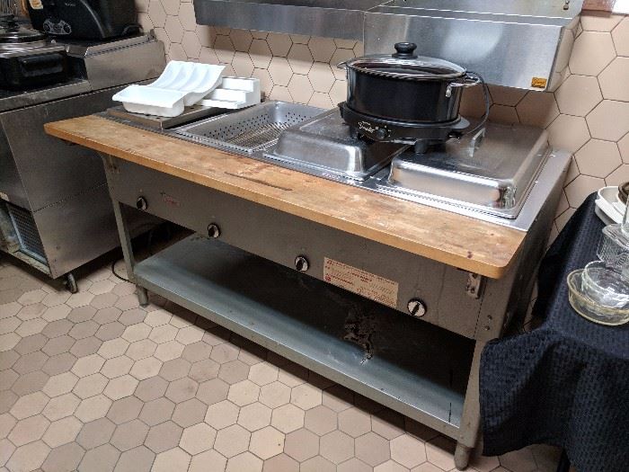 Commercial Steam Table